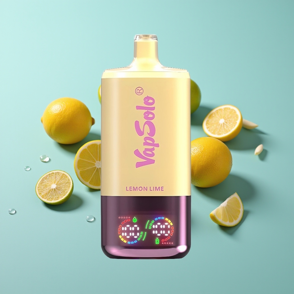 vape suppliers in Bulgaria VapSolo Triple 30000 Пуфса Лимон Лайм 40ml Type-C