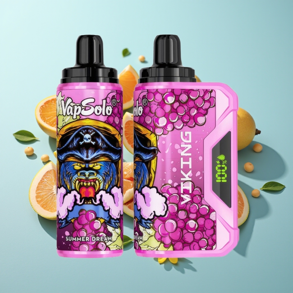 vape suppliers in Bulgaria VapSolo VIKING 12000 Puffs 22ml Лятна Мечта Type-C