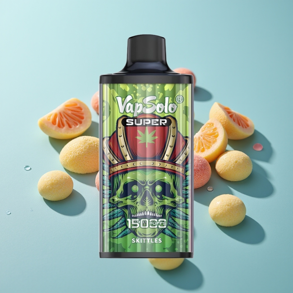 vape suppliers in Bulgaria Vapsolo Super 15000 Пуфове Скитълс 40мл 850мАч Тип-C