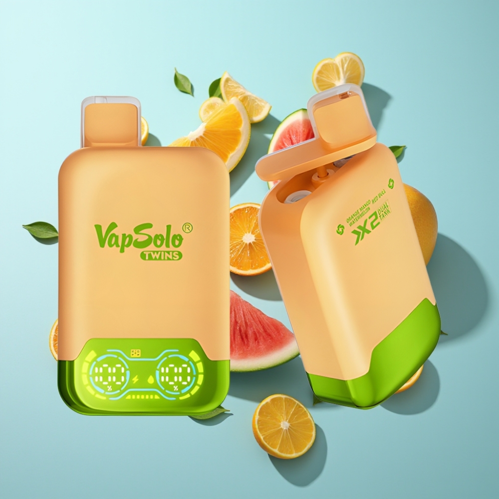 vape suppliers in Bulgaria Vapsolo Twins 20000 Пуфса Портокал Манго Диня  Red Bull